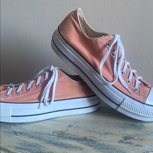 Women's Pink Canvas Sneakers